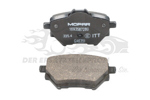 1693587280 Bremsbelagsatz, Scheibenbremse Citroen / Peugeot / Opel