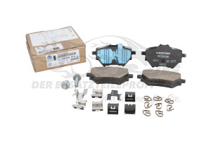 1693587280 Bremsbelagsatz, Scheibenbremse Citroen / Peugeot / Opel