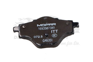 1693587380 Bremsbelagsatz, Scheibenbremse Citroen / Peugeot / Opel