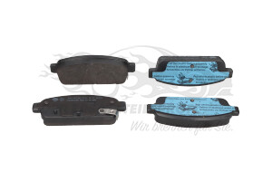 1680880080 Bremsbeläge hinten Opel