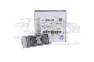Kennzeichenleuchte Opel 13502178