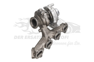 144109159R Turbolader mit Abgaskrümmer 
