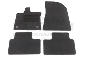 Fußmattensatz anthrazit 4-teilig