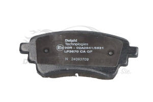 4M0698451BC Bremsbeläge hinten 