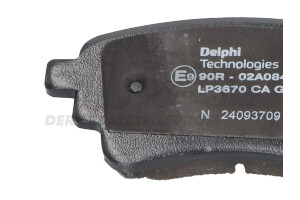 4M0698451BC Bremsbeläge hinten 