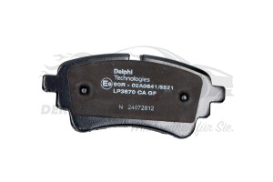80A698451R Bremsbeläge hinten 