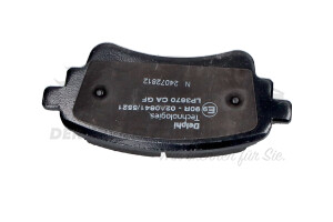 80A698451R Bremsbeläge hinten 