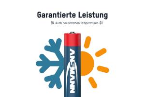 NV Ansmann Alkaline Batterie Micro AAA / LR03 ANSMANN