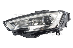 Scheinwerfer LED links mit Linse