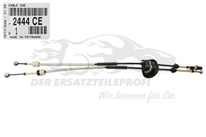 Seilzug für Schaltgetriebe Citroen / Peugeot / Opel 2444CE