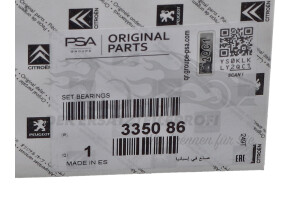 335086 Radlagersatz Citroen / Peugeot / Opel
