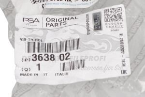 363802 Schraube, Querlenker Citroen / Peugeot / Opel