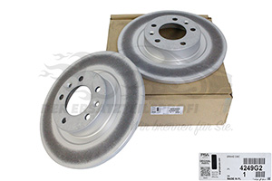 SATZ 2 BREMSSCHEIBEN HINTEN