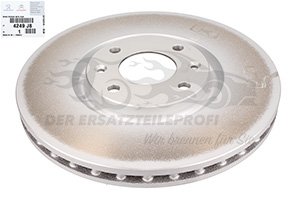 brembo GELOCHTE BREMSSCHEIBEN 283mm + BELÄGE VORNE PEUGEOT 2008 Bj 2013 -  2019