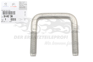 Haltebügel Blattfeder Citroen / Peugeot / Opel 514238