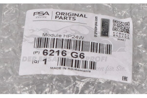 6216G6 Glühlampe, Blinkleuchte Citroen / Peugeot / Opel