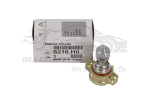 Glühlampe für Nebelscheinwerfer Citroen / Peugeot / Opel 6216H0
