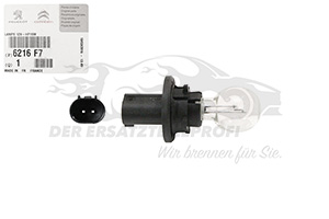 Glühlampe Citroen / Peugeot / Opel 6216F7