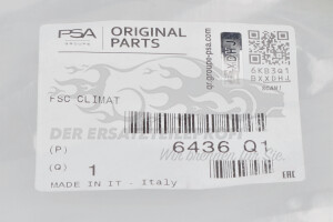 6436Q1 Kabelstrang Citroen