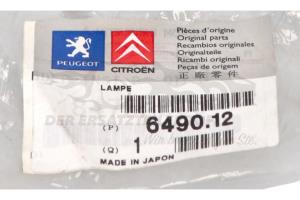 649012 Glühlampe, Instrumentenbeleuchtung Citroen / Peugeot / Opel