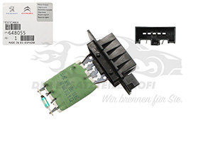 Widerstand für Innenraumgebläse Citroen / Peugeot / Opel 648055