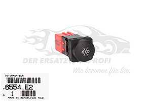 6554EL Schalter, Fensterheber Citroen / Peugeot / Opel