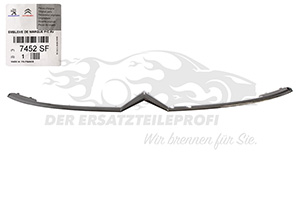 Zier- Schutzleiste für Stoßfänger Citroen 7452SF