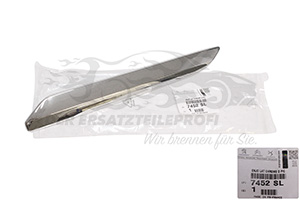 Zier- Schutzleiste für Stoßfänger Citroen / Peugeot / Opel 7452SL