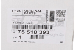 75518393 Ölfilter Citroen