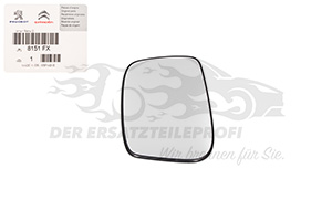 Spiegelglas für Außenspiegel