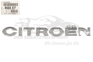 Schriftzug Citroen 8665EP