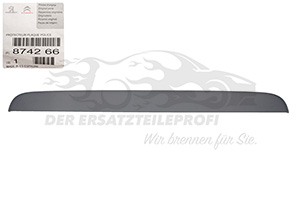 Blende für Heckklappe