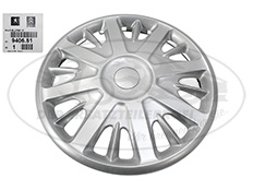 940651 Zierblende, Räder Citroen