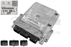 Steuergerät für Motormanagement Citroen / Peugeot / Opel 9666484680