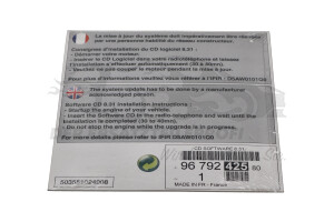 9679242580 CD-Rom Software Citroen / Peugeot / Opel