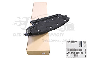 Windabweiser für Luftleitblech Citroen 9800236380