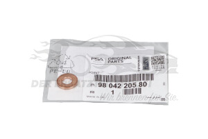 Dichtring für Einspritzdüse Citroen / Peugeot / Opel 9804220580