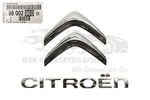 Emblem für Heckklappe Citroen 98002860DX