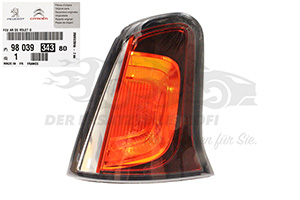 9803934380 Heckleuchte Citroen