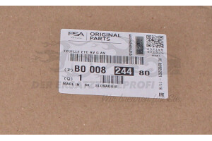 B000824480 Abdichtfüllung, Dämmung Citroen / Peugeot / Opel