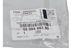 9808488380 Schriftzug Peugeot