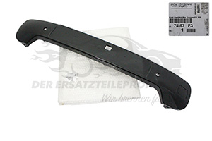 Zier- Schutzleiste für Stoßfänger Peugeot 7453F3