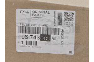 9674308980 Nebelschlussleuchte Citroen / Peugeot / Opel