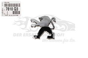 Emblem für Heckklappe
