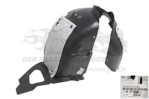 9673797180 Verkleidung, Radhaus Peugeot