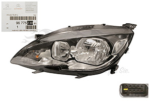Scheinwerfer Peugeot 9677523080