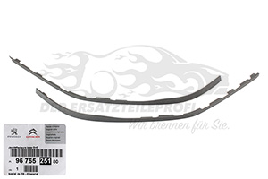 Zier- Schutzleiste für Stoßfänger Peugeot 9676525180