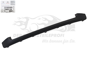 Zier- Schutzleiste für Stoßfänger Peugeot 7452VN