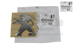 Emblem Peugeot 9673874780