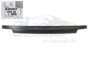 Zier- Schutzleiste für Stoßfänger Peugeot 7452ZA